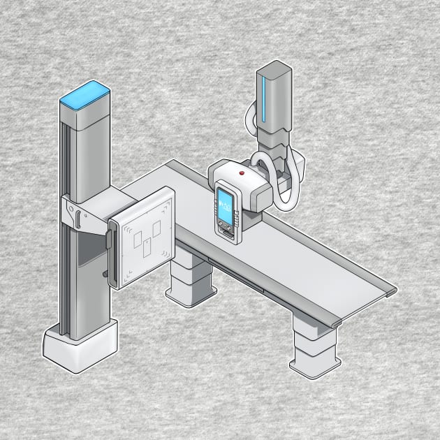 X-ray isometric illustration by daddymactinus